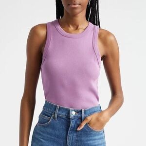 Veronica Beard Ribbed Tank Top